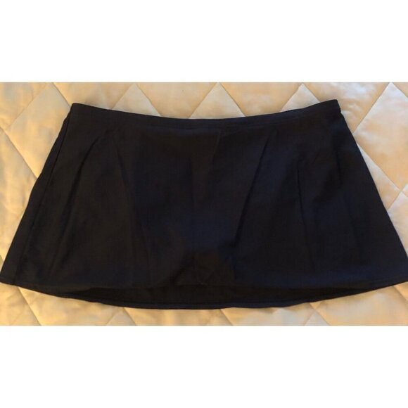 Women's Croft & Barrow Black Tennis Athletic Skirt Size 14 - Picture 2 of 7